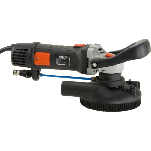 Spero SPHS1001W | Polijstmachine | 1400Watt | Nat gebruik | met verende stofkap & afneembare neus - SPHS1001W