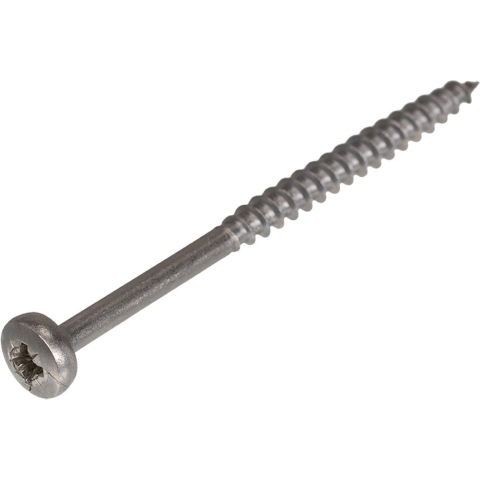 Hoenderdaal Spaanplaatschroef Rvs-A2 Ck PZ2 5.0X60 | 200 stuks - 0233.30.42001