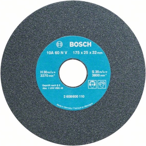 Bosch Accessoires Afbraamschijf voor tafelslijpmachine 175 mm, 32 mm, 60 1st - 2608600110