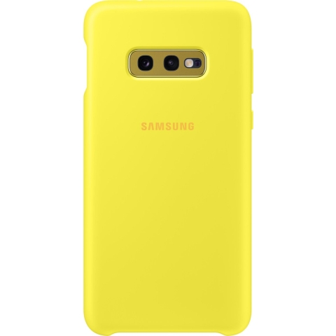 Samsung Galaxy S10e Silicone Cover Geel