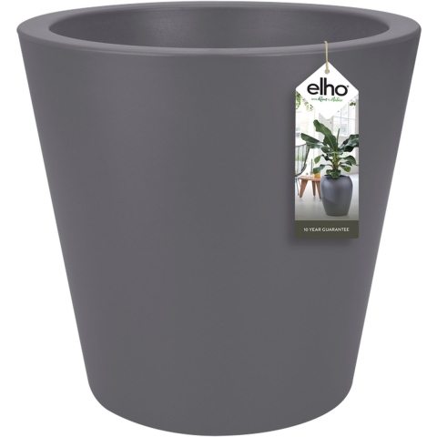 Bloempot Pure straight round 50 antraciet - Elho