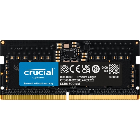 Crucial CT8G48C40S5 Werkgeheugenmodule voor laptop DDR5 8 GB 1 x 8 GB 4800 MHz 262-pins SO-DIMM CL40 CT8G48C40S5