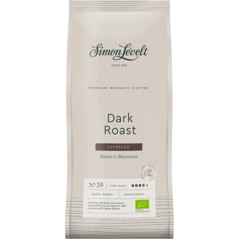 Simon Levelt Dark Roast Espresso Intense & Bittersweet No.74