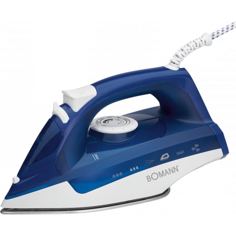 Bomann DB 6004 CB Stoomstrijkijzer 2200W 250ml Blauw/Wit