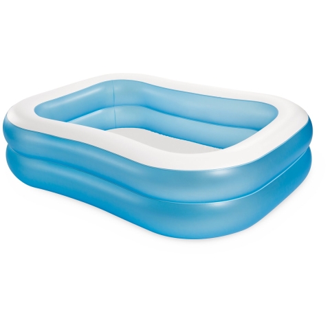 Intex 57180NP Wet Set Collection Family Pool Opblaaszwembad 203x152x48 cm Blauw/Wit
