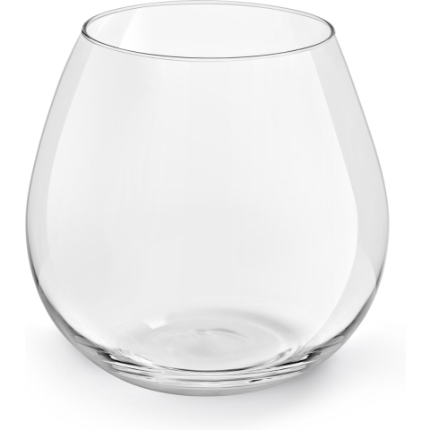 Wijnglazen - 6x stuks - zonder voet voor rode wijn - 590 ml -