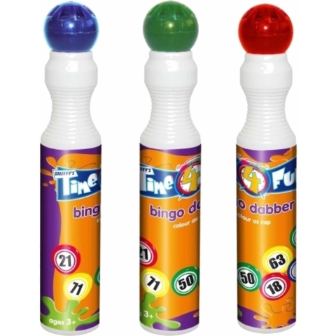 9x stuks Bingostiften in verschillende kleuren -