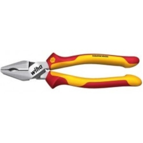Wiha Krachtcombinatietang Industrial electric met DynamicJoint® en OptiGrip in blister | 225 mm - 35465 - 35465