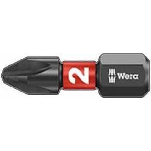 Wera 851/1 IMP DC Impaktor Bits Phillips, PH 1 x 25 mm - 10 stuk(s) - 05057615001