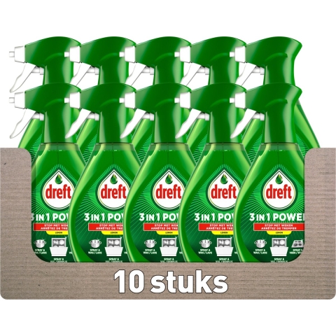 10x Dreft 3in1 Power Lemon Spray 500 ml