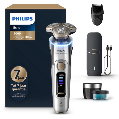 Philips Shaver I9000 Prestige Ultra Wet&dry Xp9404/46 Scheerapparaat Zilver