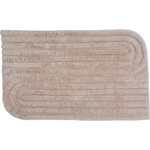 Veer Carpets - Badmat Benja - Beige 50 x 80 cm