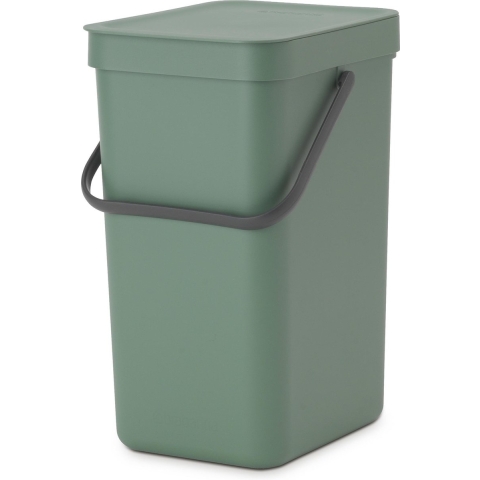 Brabantia Sort & Go Afvalemmer / Opberger 12 L - Groen