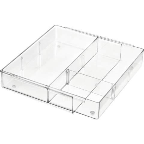 iDesign - Lade Organizer, Uitschuifbaar, 25.4 x 26.7 x 5.7 cm, Kunstst