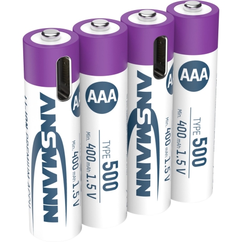 Ansmann Oplaadbaar Batterij Aaa En Usb-c