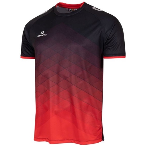 Stanno 410011K Altius Shirt Kids - Black-Red - 164