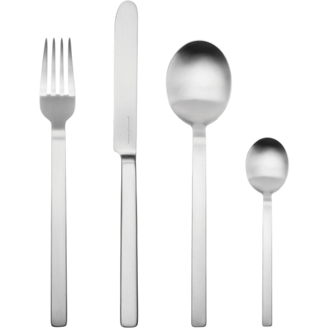 Mepra Bestekset Stile Ice - Gematteerd - RVS - 24 delig / 6 personen