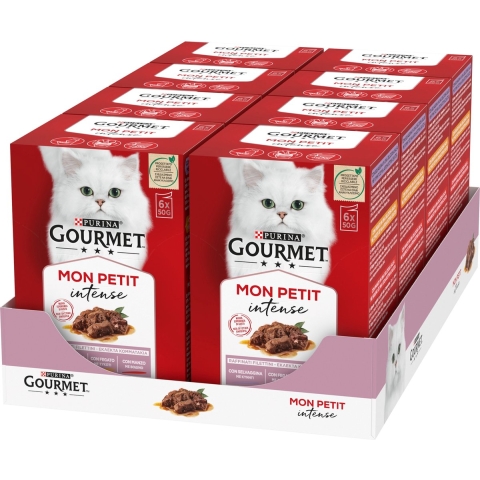 8x Gourmet Mon Petit Vis&Vlees 6 x 50 gr