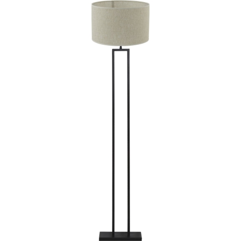 Light & Living Vloerlamp Shiva|Breska - Zwart|Parel Wit - Ø40x170cm
