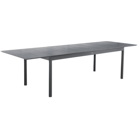 sweeek - Uitschuifbare tuintafel van aluminium, 8 personen