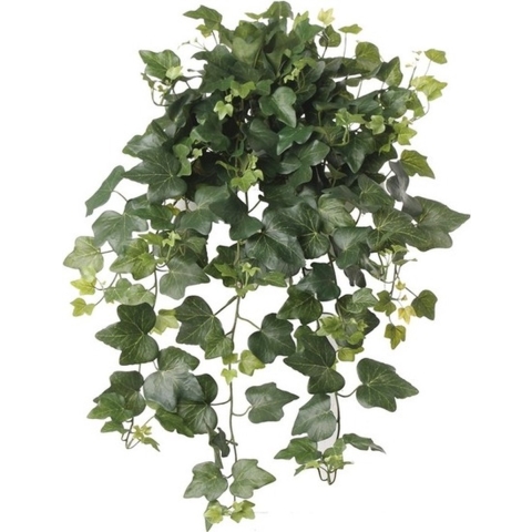 Groene Hedera Helix/klimop kunstplant 65 cm voor buiten -
