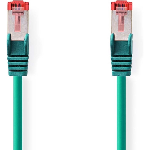 Nedis CCGP85221GN200 Cat6 S/ftp-netwerkkabel Rj45 Male - Rj45 Male 20 M Groen