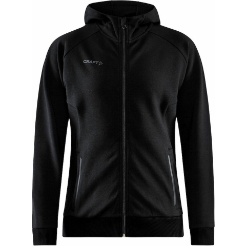 Craft 1910626 Core Soul Full Zip Hood Wmn - Black - L