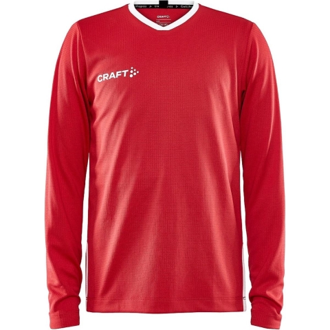 Craft 1911108 Progress Ls Basket Jersey Jr - Bright Red - 122/128