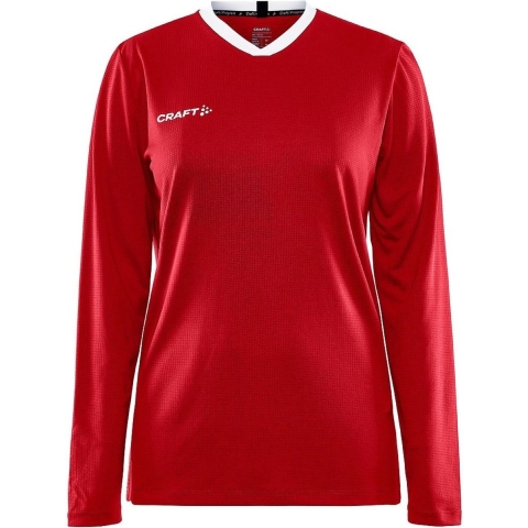 Craft 1911107 Progress Ls Basket Jersey Wmn - Bright Red - M