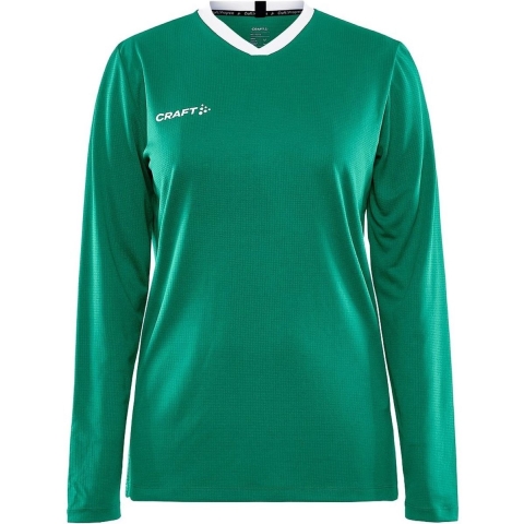 Craft 1911107 Progress Ls Basket Jersey Wmn - Team Green - XXL