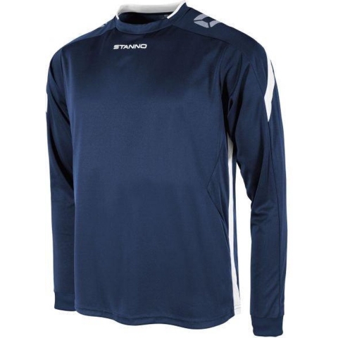 Stanno 411003 Drive Match Shirt LS - Navy-White - XXL