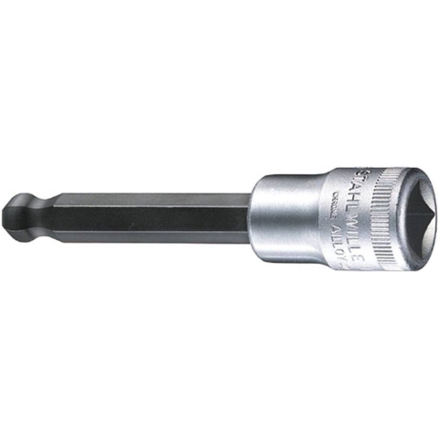 Stahlwille Dopsleutelbit | 1/2 inch binnen-6-kant | sleutelwijdte 8 mm | lengte 100 mm | 1 stuk - 03280008 03280008