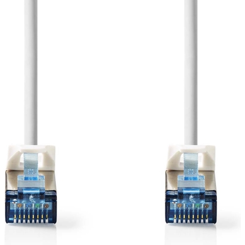 Nedis CAT6a netwerkkabel | S/FTP | RJ45 Male | RJ45 Male | 20.0 m | Snagless | Rond | LSZH | Grijs | Label - CCGL85330WT200