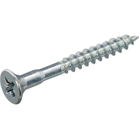 Hoenderdaal Spaanplaatschroef Vz Pk Kopboring PZ2 4.5X60/35 | 200 stuks - 0200.01.34001