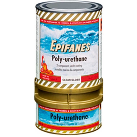Epifanes Poly-urethane Jachtlak Blanke Bootvernis, Zijdeglans