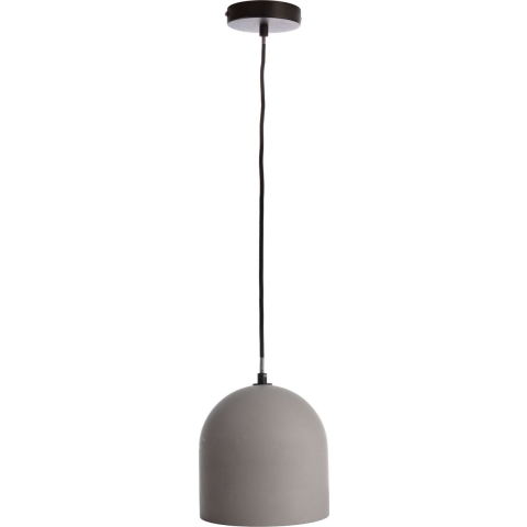 Deko Light Concreto I 342128 Hanglamp LED, Halogeen E27 25 W Grijs