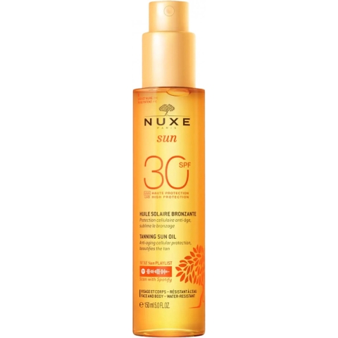 Nuxe Sun Tanning Sun Oil Face and Body SPF30 | 150 ml