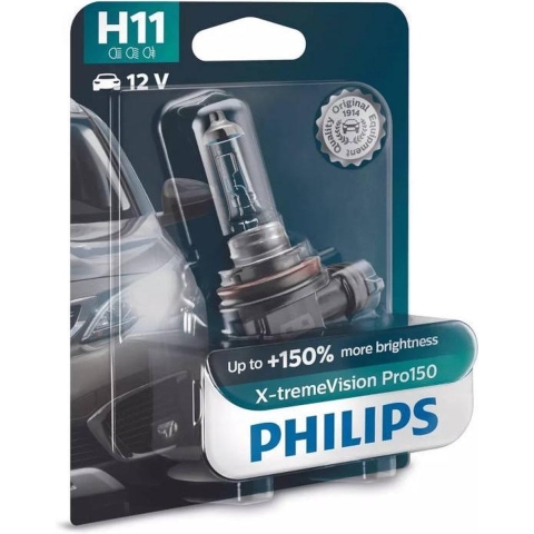 Philips Automotive 12362XVPB1 Halogeenlamp X-tremeVision H11 55 W 12 V