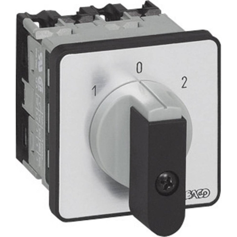 BACO NC01GQ1 Omschakelaar 16 A 2 x 30 ° Grijs, Zwart 1 stuk(s)