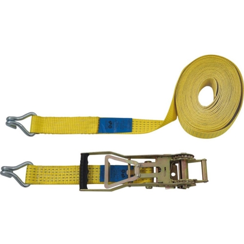Petex 43193019 Spanband (tweedelig) Trekkracht (lc) vastbinden (enkel/direct): 2500 daN (l x b) 10 m x 50 mm Spanband EN 12195