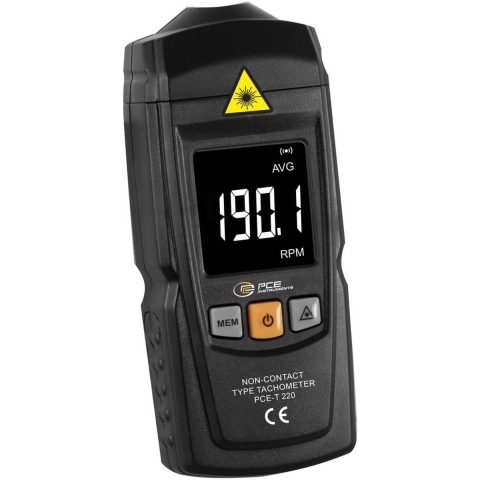 PCE Instruments PCE-T 220 Handtoerenteller 99999 omw/min (max)