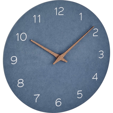 TFA Dostmann 60.3054.06 Wandklok Kwarts 297 mm x 45 mm Blauw