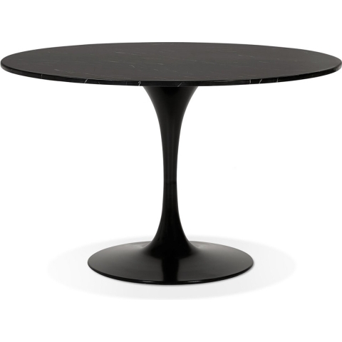 ALTEREGO WITNEY Ronde eettafel - Zwart