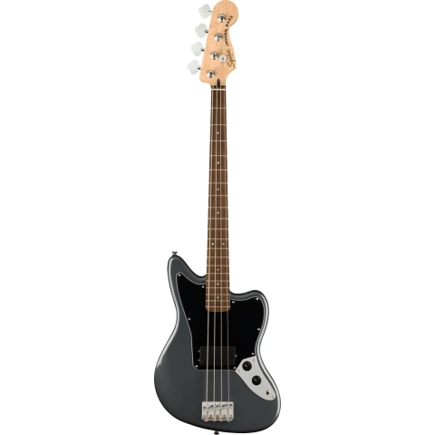 Squier Affinity Jaguar Bass, Charcoal Frost IL