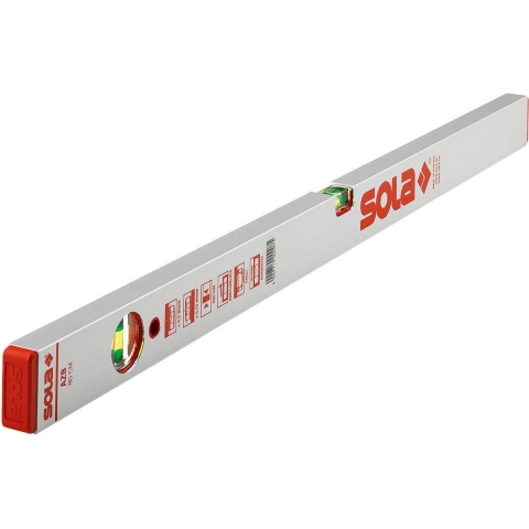 Sola Alu blokwaterpas AZB20, 20cm 2 libellen 0,50mm/m zilver - 01010101 - 01010101