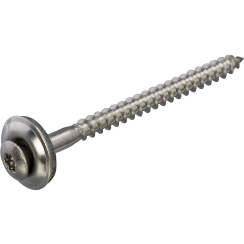 Hoenderdaal Spenglerschroef Rvs-A2 Lk Met Epdm Ring 15Mm Torx TX20 4.5X50 | 200 stuks - 0207.30.33901