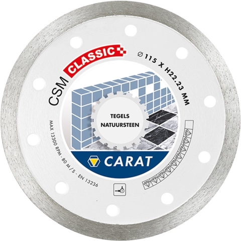 Carat DIAMANTZAAG TEGELS Ø115x22,23MM, CSM CLASSIC - CSMC115300 - CSMC115300