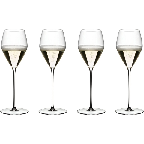 Riedel Wijnglazenset - Champagneglazen - Veloce - 570 ml - 4 Stuks
