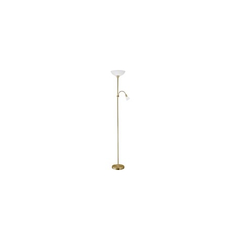 EGLO Up 2 Vloerlamp - E27|E14 - 176,5 cm - Grijs|Wit