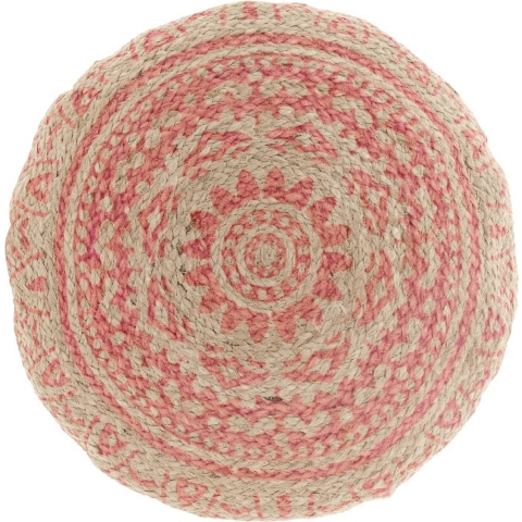 Unique Living - Kussen Tania - 45Øcm - oudroze